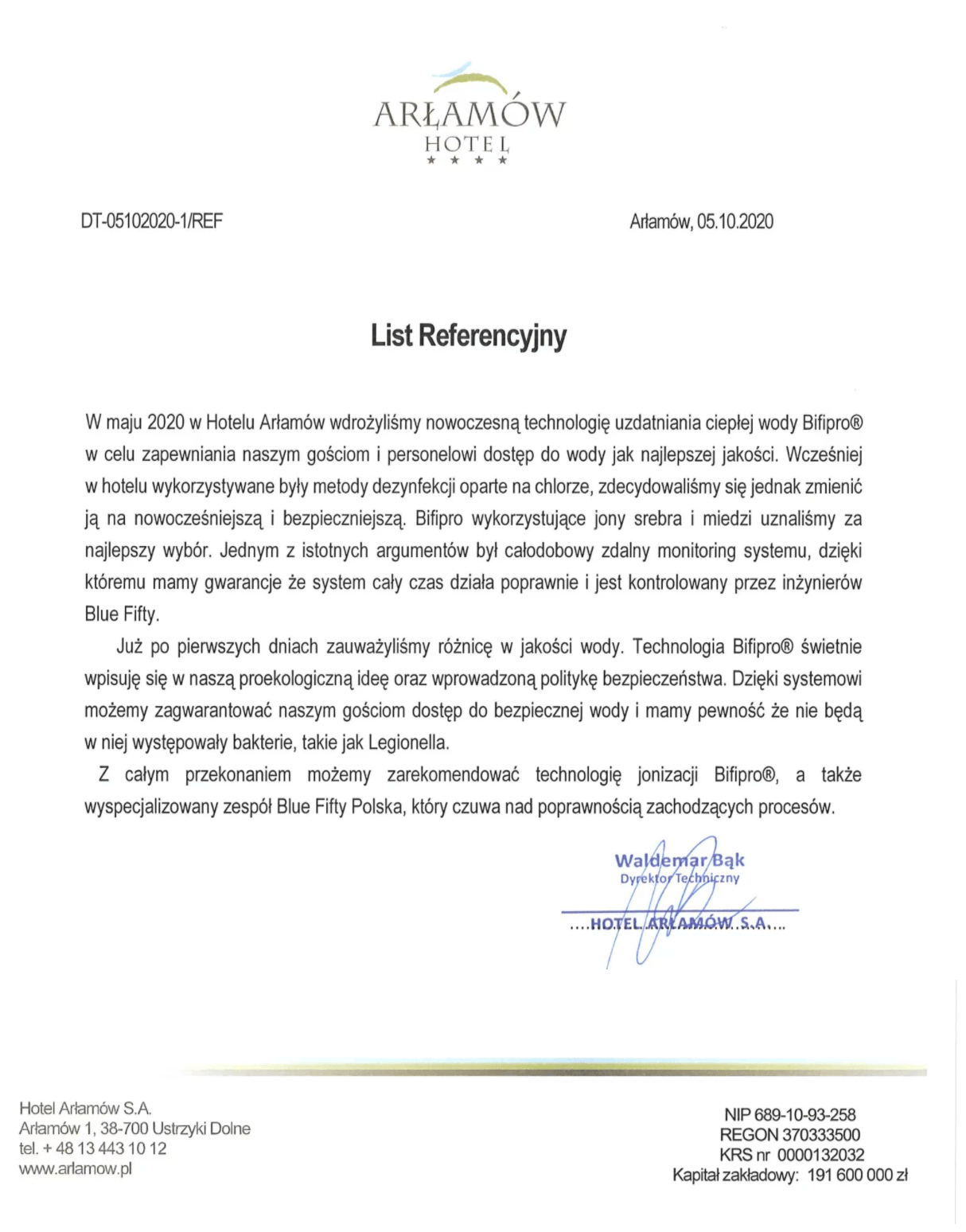 arlamow list referencyjny bifipro